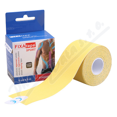 FIXAtape Sport Kinesio tejp.páska 5cmx5m žlut