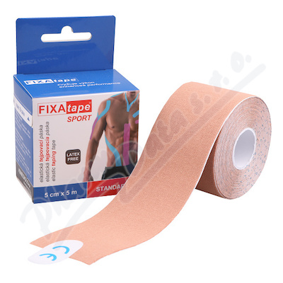 FIXAtape Sport Kinesio tejp.páska 5cmx5m tělová