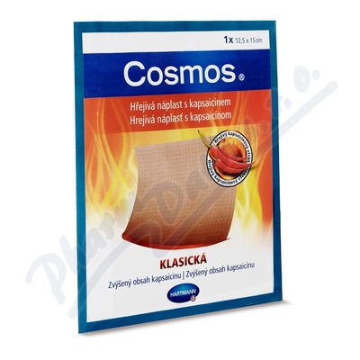 COSMOS hřejivá náplast s kaps. 12.5x15cm klas. 1ks