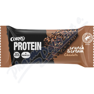 CORNY PROTEIN Crunch&Cream Čokoláda 35g