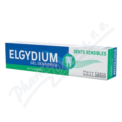 ELGYDIUM Sensitive zub.pasta gelová+fluorinol 75ml