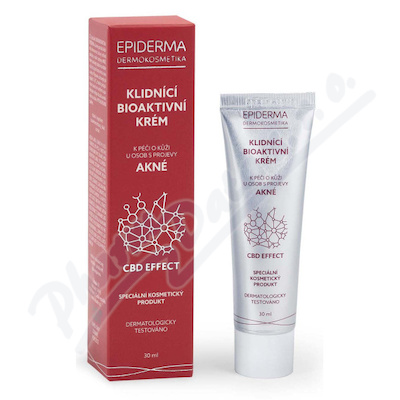 EPIDERMA bioaktivní CBD krém při Akné 30ml