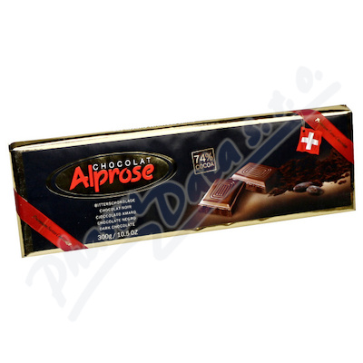 ČOKOLÁDA ALPROSE hořká 74% kakaa 300g