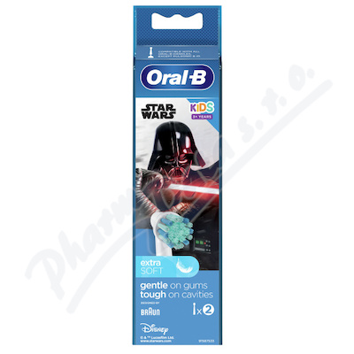 Oral-B kartáčkové hlavice Kids Star Wars 2ks