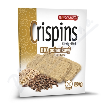 Crispins BIO pohank.křehký plátek s quinoou 100g