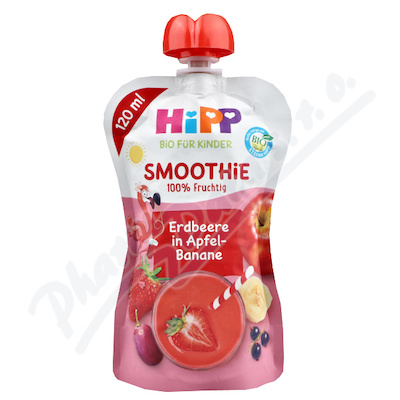 HiPP BIO Smoothie Jablko-Banán-Červené ovoce 120g