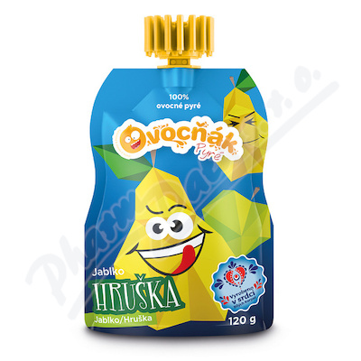 Ovocňák pyré Jablko-Hruška 120g