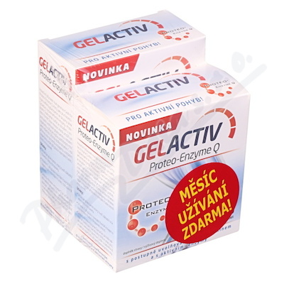 GelActiv Proteo-Enzyme Q tbl.120+60 tbl. ZDARMA