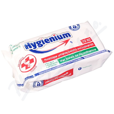 Hygienium Vlhčené ubrousky pro inkontinenci 72ks