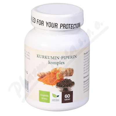 Natural Medicaments Kurkumin-piperin kompl.tbl.60