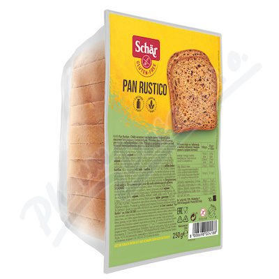 SCHAR PAN RUSTICO chléb vícezrnný bez lepku 250g