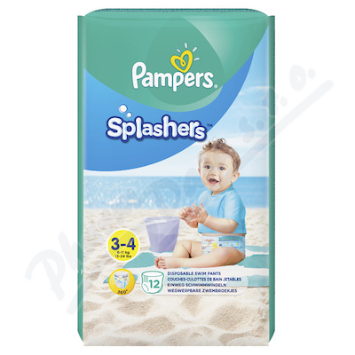 Pampers Splashers kalh. plenky do vody S3-S4 12ks