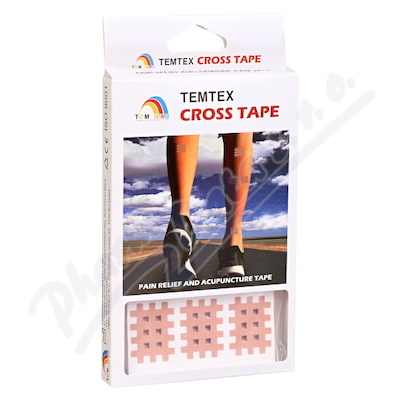 Tejp. TEMTEX křížové Cross tape A type 180ks