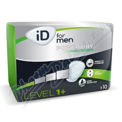 Vložky absorpční iD for men Level 1+ (10ks)