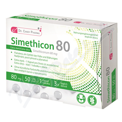 Dr.Candy Pharma Simethicon 80 cps.mol.50x80mg