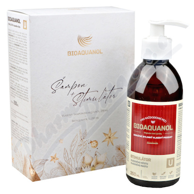 Bioquanol Šampon+Stimul.2x250ml vánoční