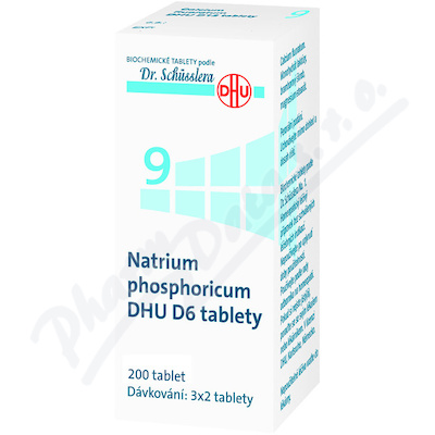 Natrium phosphoricum DHU D5-D30 tbl.nob.200
