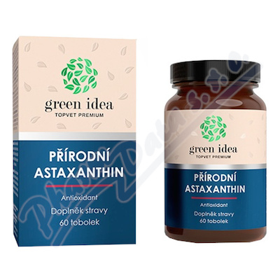 Green idea Astaxanthin přírodní antioxidant tob.60