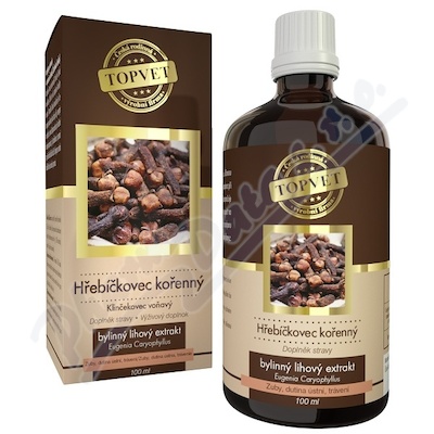 TOPVET Hřebíčkovec kořenný 100ml