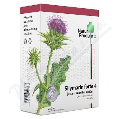 Silymarin forte 4 játra+imunitní systém tbl.40