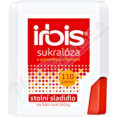 IRBIS Sukralóza s chromem tbl.110 dávkovač volně