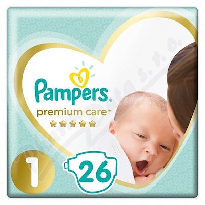 Pampers Premium Care Pack S1 Newborn 26ks