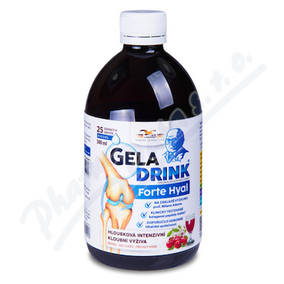 Geladrink FORTE HYAL biosol višeň 500ml