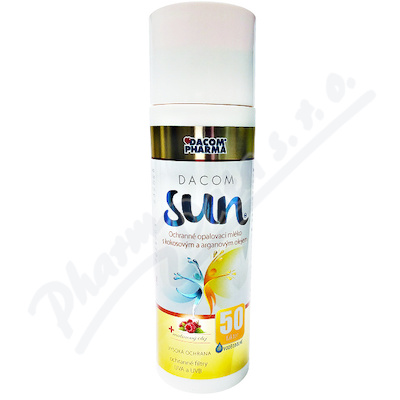 DACOM SUN opalovací mléko SPF50 250 ml