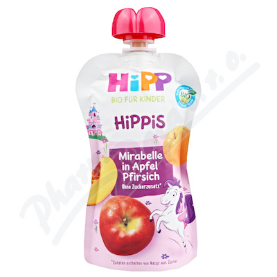 HiPP 100% ovoce BIO Jablko-Broskev-Mirabelka 100g
