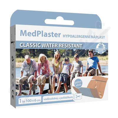 MedPlaster Náplast CLASSIC water resist.100x6cm