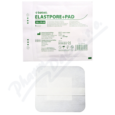 ELASTPORE+PAD náplast samolep.sterilní 10x10cm 1ks