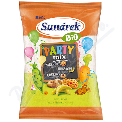 Sunárek Bio křupky Party mix 90g