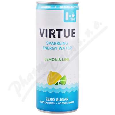 Virtue energetická syc.voda Citron a limetka 250ml