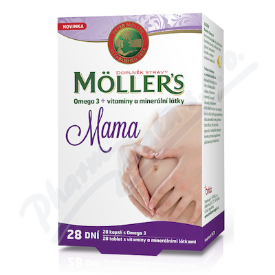 Mollers Mama Omega3 cps.28 +vitam.a miner.tbl.28