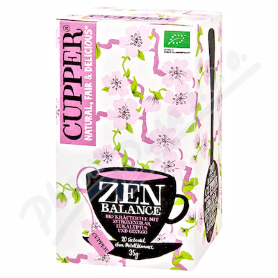 Cupper BIO čaj Zen Balance 20 n.s.