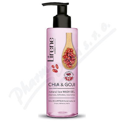 Lirene SUPERFOOD čistící gel s chia a goji 190ml