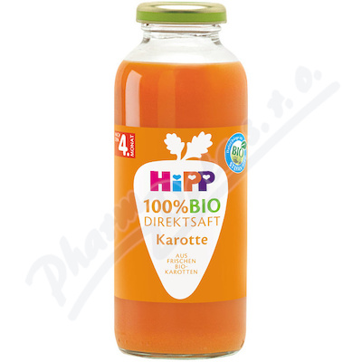 HiPP 100% JUICE BIO Karotková šťáva 330ml