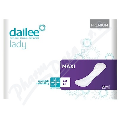 Dailee Lady Premium MAXI inko.vložky 28ks