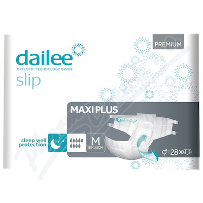 Dailee Slip Premium MAXI PLUS inko.kalh.M 28ks