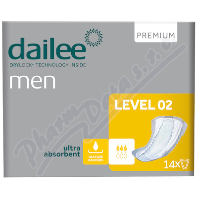 Dailee Men Premium Level 2 inko.vložky 14ks