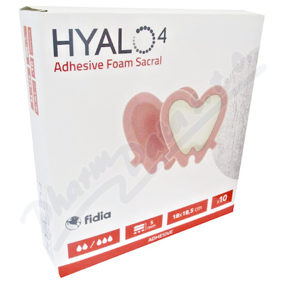 Hyalo4 Silic.Adhes.Border Foam Sacral 18x18.5 10ks