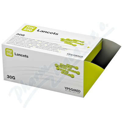 mylife Green jednorázové lancety 30G 200ks
