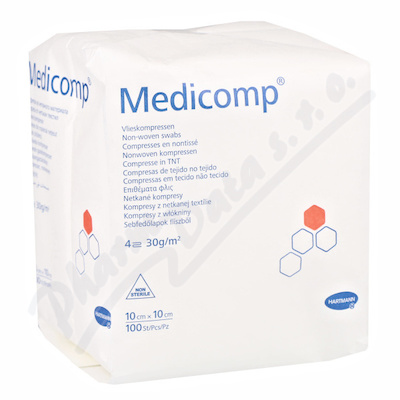Kompres Medicomp nester.10x10cm 100ks 4218251