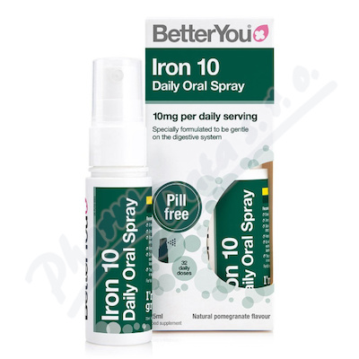 BetterYou Iron 10 Daily Oral Spray 25ml