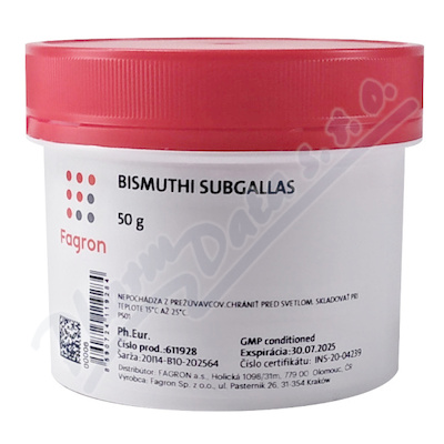 Bismuthi subgallas 50g Fagron