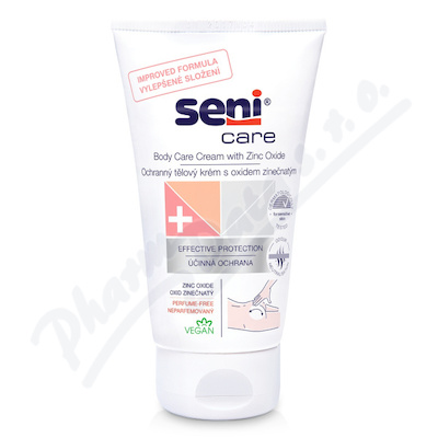 Seni Care tělový krém s oxidem zinečnatým 100ml