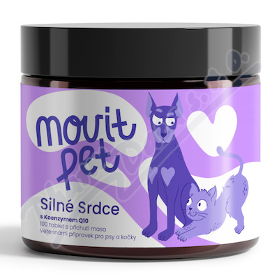 MOVit PET Silné Srdce s Koenzymem Q10 100 tablet
