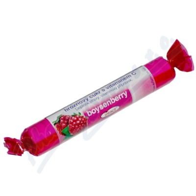 Intact hroznový cukr s vit.C boysenberry 40g(roli)