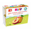 HiPP 100% ovoce BIO Jablka s broskvemi 4x100g