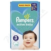 Pampers Active Baby VPP 3 Midi 66ks